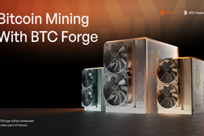 BTC Forge Introduces A New Era Of Cloud Mining, Enabling To Earn Bitcoin Passively Without Hardware