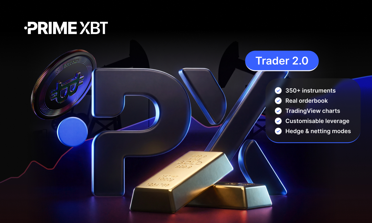 PrimeXBT Launches PXTrader 2.0, Bringing Crypto And Traditional Markets Into One Trading Platform