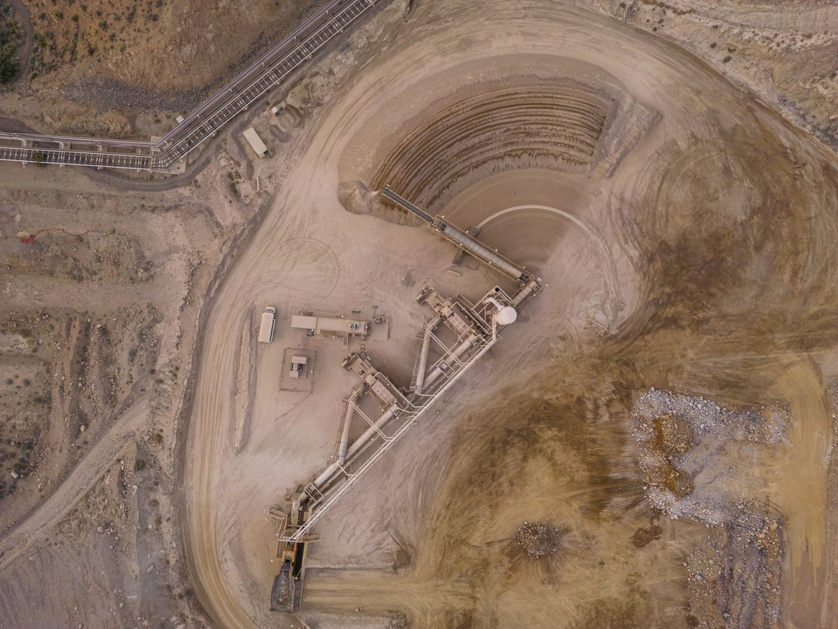 A view of MP Material's Mountain Pass facility.